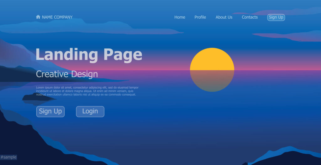 B2B SaaS Landing Page